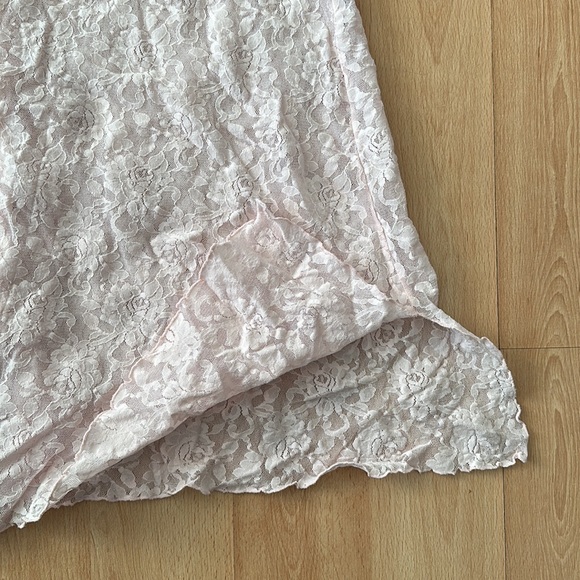 Pale pink Hanky Panky lace chemise medium - Picture 3 of 7